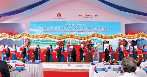 Khu công nghiệp Becamex VSIP Bình Định: Nâng tầm kinh tế miền Trung - Ảnh 1. Khu công nghiệp Becamex VSIP Bình Định: Nâng tầm kinh tế miền Trung - Ảnh 1.
