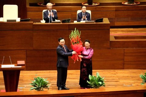 Tân Chủ tịch Quốc hội Vương Đình Huệ: Mục tiêu tối thượng là hạnh phúc của nhân dân - Ảnh 2. Tân Chủ tịch Quốc hội Vương Đình Huệ: Mục tiêu tối thượng là hạnh phúc của nhân dân - Ảnh 2.