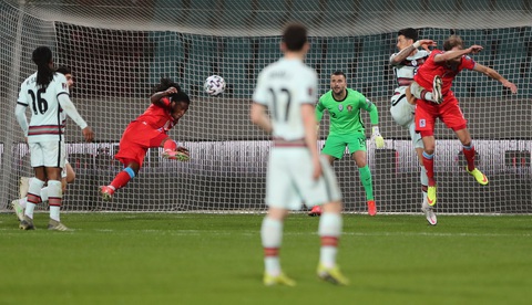 Ronaldo ghi bàn, Bồ Đào Nha thắng ngược Luxembourg - Ảnh 1. Ronaldo ghi bàn, Bồ Đào Nha thắng ngược Luxembourg - Ảnh 1.