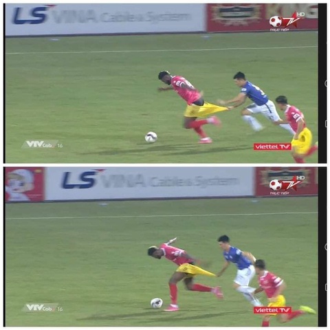 V-League 2021: Sao đá gãy chân đối phương mà trọng tài chỉ rút thẻ vàng? - Ảnh 3. V-League 2021: Sao đá gãy chân đối phương mà trọng tài chỉ rút thẻ vàng? - Ảnh 3.