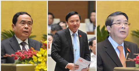 Quốc hội có 3 phó chủ tịch mới - Ảnh 1. Quốc hội có 3 phó chủ tịch mới - Ảnh 1.