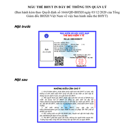 Từ 1-4, cấp thẻ BHYT mẫu mới, thẻ cũ còn dùng được không? - Ảnh 1. Từ 1-4, cấp thẻ BHYT mẫu mới, thẻ cũ còn dùng được không? - Ảnh 1.