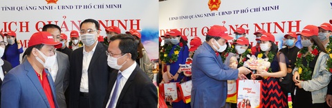 Sân bay Vân Đồn mở cửa trở lại đón chuyến bay Vietjet đầu tiên - Ảnh 2. Sân bay Vân Đồn mở cửa trở lại đón chuyến bay Vietjet đầu tiên - Ảnh 2.