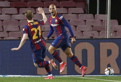 Hạ Sevilla trong hiệp phụ, Barcelona vào chung kết Cúp Nhà vua - Ảnh 4. Hạ Sevilla trong hiệp phụ, Barcelona vào chung kết Cúp Nhà vua - Ảnh 4.