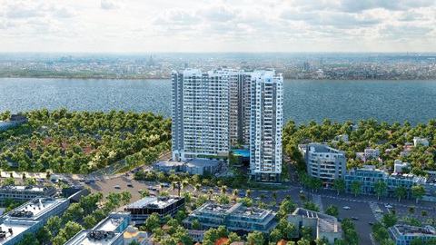 Khu căn hộ cao cấp The Rivana chính thức khởi công - Ảnh 3. Khu căn hộ cao cấp The Rivana chính thức khởi công - Ảnh 3.