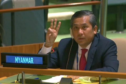 Ông Kyaw Moe Tun mới bị sa thải, lại được bổ nhiệm đại diện Myanmar tại Liên Hiệp Quốc - Ảnh 1. Ông Kyaw Moe Tun mới bị sa thải, lại được bổ nhiệm đại diện Myanmar tại Liên Hiệp Quốc - Ảnh 1.