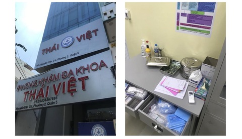 Bắt quả tang một phòng khám đa khoa có bác sĩ Trung Quốc hoạt động trái phép - Ảnh 1. Bắt quả tang một phòng khám đa khoa có bác sĩ Trung Quốc hoạt động trái phép - Ảnh 1.
