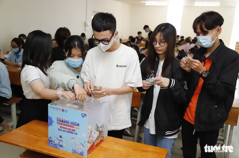 Hàng chục ngàn sinh viên, giảng viên hưởng ứng Cùng Tuổi Trẻ góp vắc xin COVID-19 - Ảnh 5. Hàng chục ngàn sinh viên, giảng viên hưởng ứng Cùng Tuổi Trẻ góp vắc xin COVID-19 - Ảnh 5.