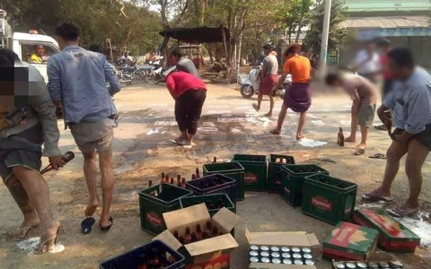 Hàng loạt thương hiệu có nguy cơ bị dân Myanmar tẩy chay, ASEAN vô thế khó - Ảnh 1. Hàng loạt thương hiệu có nguy cơ bị dân Myanmar tẩy chay, ASEAN vô thế khó - Ảnh 1.