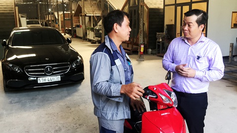 Sau va chạm giao thông: Cư xử đẹp, họa hóa phúc - Ảnh 1. Sau va chạm giao thông: Cư xử đẹp, họa hóa phúc - Ảnh 1.