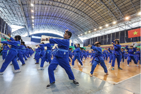 Vovinam và tinh thần ủng hộ môn võ của người Việt - Ảnh 1. Vovinam và tinh thần ủng hộ môn võ của người Việt - Ảnh 1.