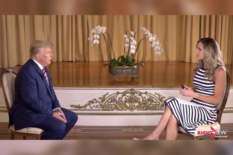 Facebook xóa video ông Trump trả lời phỏng vấn đăng trên tài khoản con dâu - Ảnh 1. Facebook xóa video ông Trump trả lời phỏng vấn đăng trên tài khoản con dâu - Ảnh 1.