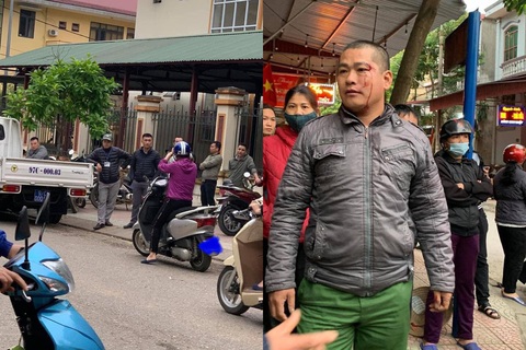 Tạm đình chỉ 4 cán bộ trật tự đô thị đánh người bán rau - Ảnh 1. Tạm đình chỉ 4 cán bộ trật tự đô thị đánh người bán rau - Ảnh 1.