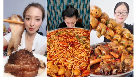 Trung Quốc tuyên chiến với trend ăn uống siêu to trên mạng xã hội - Ảnh 1. Trung Quốc tuyên chiến với trend ăn uống siêu to trên mạng xã hội - Ảnh 1.