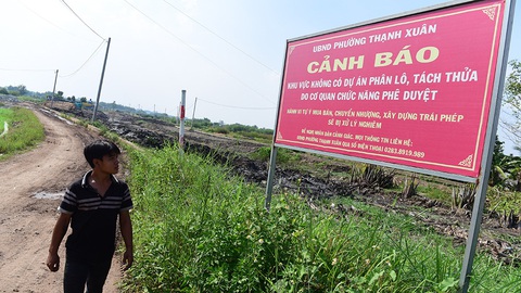 Siết vòng vây cấm phân lô, bán nền - Ảnh 2. Siết vòng vây cấm phân lô, bán nền - Ảnh 2.