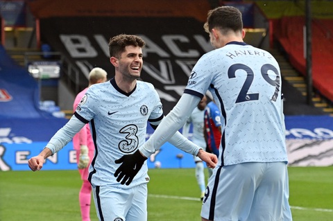 Đại thắng Crystal Palace, Chelsea lại vượt mặt Liverpool - Ảnh 2. Đại thắng Crystal Palace, Chelsea lại vượt mặt Liverpool - Ảnh 2.