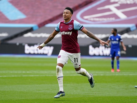Lingard rực sáng, West Ham thắng nghẹt thở Leicester - Ảnh 1. Lingard rực sáng, West Ham thắng nghẹt thở Leicester - Ảnh 1.