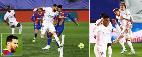 Barca lại bại trận trước Real Madrid - Ảnh 1. Barca lại bại trận trước Real Madrid - Ảnh 1.
