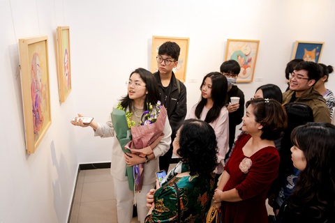 Hồi Hải Mã - triển lãm của những tài năng trẻ được Vinschool ươm mầm - Ảnh 3. Hồi Hải Mã - triển lãm của những tài năng trẻ được Vinschool ươm mầm - Ảnh 3.