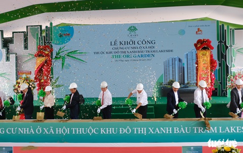 Khởi công dự án nhà ở xã hội gần 3.400 căn hộ tại Đà Nẵng - Ảnh 1. Khởi công dự án nhà ở xã hội gần 3.400 căn hộ tại Đà Nẵng - Ảnh 1.