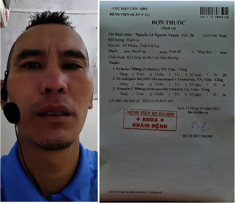 Đề nghị kỷ luật thủ môn húc gãy răng trọng tài Nguyễn Lê Nguyên Thành - Ảnh 2. Đề nghị kỷ luật thủ môn húc gãy răng trọng tài Nguyễn Lê Nguyên Thành - Ảnh 2.