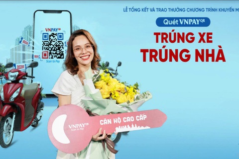Lộ diện chủ nhân căn hộ Vinhomes chương trình quét VNPAY-QR trúng xe, trúng nhà - Ảnh 2. Lộ diện chủ nhân căn hộ Vinhomes chương trình quét VNPAY-QR trúng xe, trúng nhà - Ảnh 2.