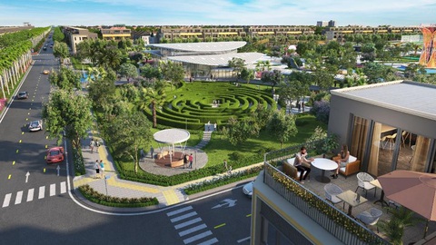 Cất nóc shophouse, diện mạo Gem Sky World thay đổi đầy sức sống - Ảnh 4. Cất nóc shophouse, diện mạo Gem Sky World thay đổi đầy sức sống - Ảnh 4.