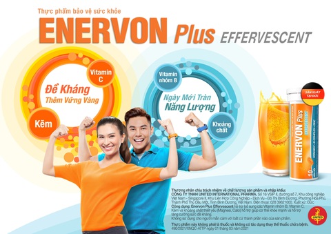 Ra mắt sản phẩm viên sủi ENERVON Plus - Ảnh 1. Ra mắt sản phẩm viên sủi ENERVON Plus - Ảnh 1.
