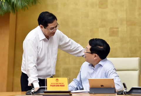 Chùm ảnh Thủ tướng Phạm Minh Chính chủ trì phiên họp Chính phủ - Ảnh 5. Chùm ảnh Thủ tướng Phạm Minh Chính chủ trì phiên họp Chính phủ - Ảnh 5.