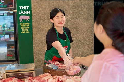 Đi chợ truyền thống vẫn có thể mua được thịt lành, ngon - Ảnh 2. Đi chợ truyền thống vẫn có thể mua được thịt lành, ngon - Ảnh 2.