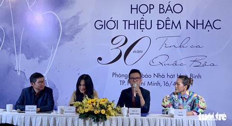 Hà Trần, Mỹ Tâm, Thủy Tiên vắng mặt trong đêm nhạc kỷ niệm 30 năm của Quốc Bảo - Ảnh 1. Hà Trần, Mỹ Tâm, Thủy Tiên vắng mặt trong đêm nhạc kỷ niệm 30 năm của Quốc Bảo - Ảnh 1.