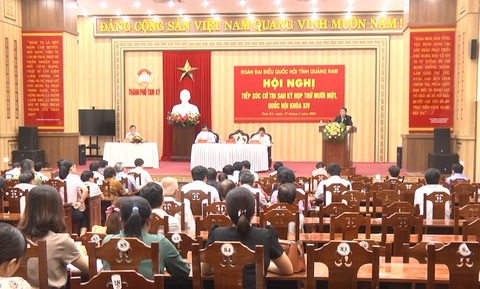 Phó chủ tịch Quốc hội Nguyễn Đức Hải tiếp xúc cử tri tại Quảng Nam - Ảnh 2. Phó chủ tịch Quốc hội Nguyễn Đức Hải tiếp xúc cử tri tại Quảng Nam - Ảnh 2.