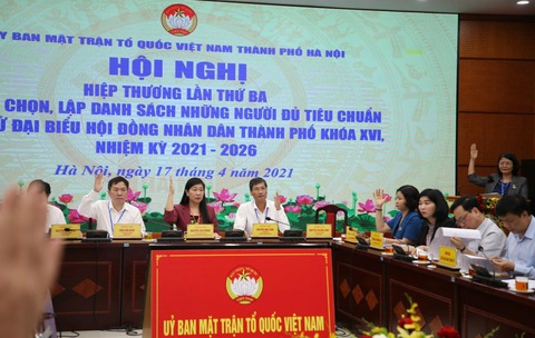 Hà Nội lập danh sách chính thức 160 ứng viên đại biểu HĐND thành phố - Ảnh 2. Hà Nội lập danh sách chính thức 160 ứng viên đại biểu HĐND thành phố - Ảnh 2.