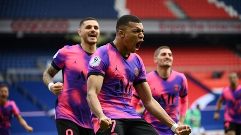 Mbappe lập cú đúp giúp PSG thắng nghẹt thở Saint-Etienne - Ảnh 2. Mbappe lập cú đúp giúp PSG thắng nghẹt thở Saint-Etienne - Ảnh 2.