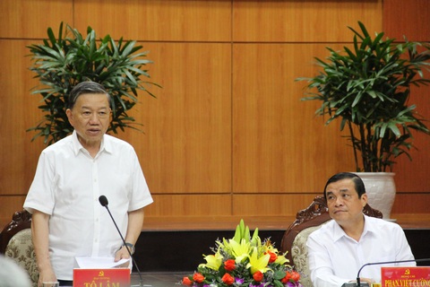 Đại tướng Tô Lâm làm việc với Quảng Nam về bầu cử: Không để phát sinh điểm nóng - Ảnh 1. Đại tướng Tô Lâm làm việc với Quảng Nam về bầu cử: Không để phát sinh điểm nóng - Ảnh 1.