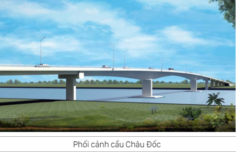 Chuyển đổi đầu tư cầu Châu Đốc từ BOT sang vốn ngân sách - Ảnh 1. Chuyển đổi đầu tư cầu Châu Đốc từ BOT sang vốn ngân sách - Ảnh 1.