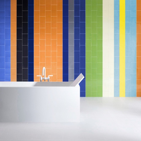 Ứng dụng đa dạng của bộ sưu tập gạch Colour trong trang trí nội thất - Ảnh 2. Ứng dụng đa dạng của bộ sưu tập gạch Colour trong trang trí nội thất - Ảnh 2.