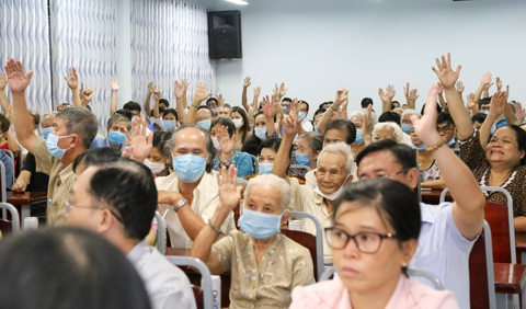 100% cử tri tín nhiệm bà Nguyễn Thị Lệ ứng cử đại biểu Quốc hội và HĐND TP.HCM - Ảnh 2. 100% cử tri tín nhiệm bà Nguyễn Thị Lệ ứng cử đại biểu Quốc hội và HĐND TP.HCM - Ảnh 2.