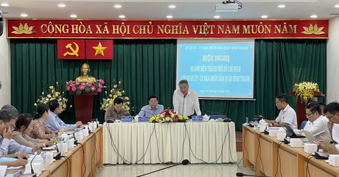 EVNHCMC hội nghị với quận Bình Thạnh về nâng cao chất lượng cung cấp điện - Ảnh 1. EVNHCMC hội nghị với quận Bình Thạnh về nâng cao chất lượng cung cấp điện - Ảnh 1.