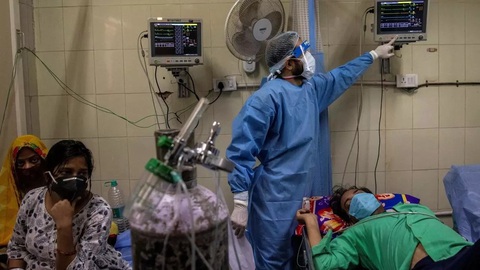 Biến thể virus ở Ấn Độ là từ 15 đột biến chuyên biệt - Ảnh 2. Biến thể virus ở Ấn Độ là từ 15 đột biến chuyên biệt - Ảnh 2.
