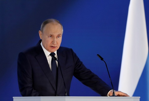 Tổng thống Putin: Nước Nga sẽ đáp trả, đừng thi xem ai lớn tiếng với Nga hơn - Ảnh 1. Tổng thống Putin: Nước Nga sẽ đáp trả, đừng thi xem ai lớn tiếng với Nga hơn - Ảnh 1.