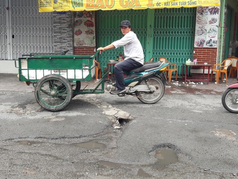 Từ 24-4, cấm ôtô trên đường Phạm Thế Hiển để thi công công trình - Ảnh 1. Từ 24-4, cấm ôtô trên đường Phạm Thế Hiển để thi công công trình - Ảnh 1.