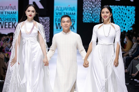 Adrian Anh Tuấn mở màn Tuần lễ thời trang quốc tế Việt Nam Xuân Hè 2021 - Ảnh 1. Adrian Anh Tuấn mở màn Tuần lễ thời trang quốc tế Việt Nam Xuân Hè 2021 - Ảnh 1.