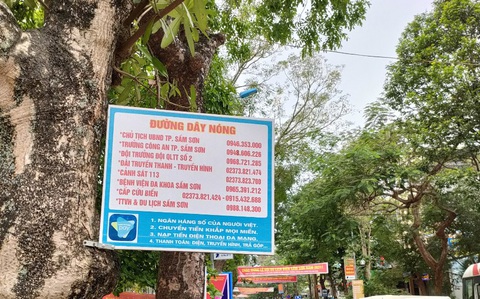 Sầm Sơn công bố một loạt số điện thoại chống ‘chặt chém’ khách du lịch - Ảnh 2. Sầm Sơn công bố một loạt số điện thoại chống ‘chặt chém’ khách du lịch - Ảnh 2.