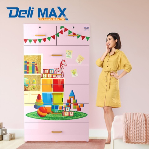 Qui Phúc ra mắt sản phẩm tủ nhựa DELI MAX - Ảnh 1. Qui Phúc ra mắt sản phẩm tủ nhựa DELI MAX - Ảnh 1.
