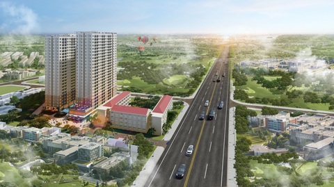 Bcons Green View cất nóc vượt tiến độ 30 ngày - Ảnh 3. Bcons Green View cất nóc vượt tiến độ 30 ngày - Ảnh 3.