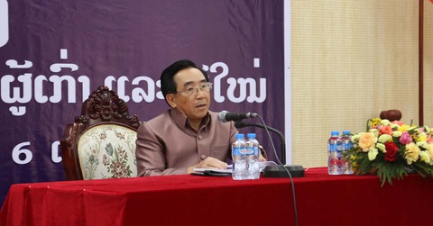 Lào kêu gọi toàn quốc dốc sức chống dịch - Ảnh 1. Lào kêu gọi toàn quốc dốc sức chống dịch - Ảnh 1.