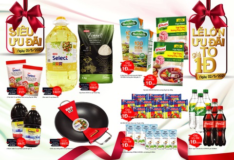 Đi Co.opmart cuối tuần mua hàng giảm giá cực sốc chỉ còn 1 đồng - Ảnh 2. Đi Co.opmart cuối tuần mua hàng giảm giá cực sốc chỉ còn 1 đồng - Ảnh 2.