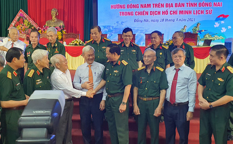 Làm rõ Hướng Đông Nam trên địa bàn Đồng Nai trong chiến dịch Hồ Chí Minh lịch sử - Ảnh 1. Làm rõ Hướng Đông Nam trên địa bàn Đồng Nai trong chiến dịch Hồ Chí Minh lịch sử - Ảnh 1.
