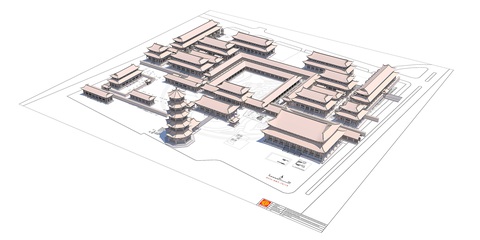 Hoàng cung Thăng Long thời Lý nguy nga qua hình ảnh phục dựng 3D - Ảnh 4. Hoàng cung Thăng Long thời Lý nguy nga qua hình ảnh phục dựng 3D - Ảnh 4.
